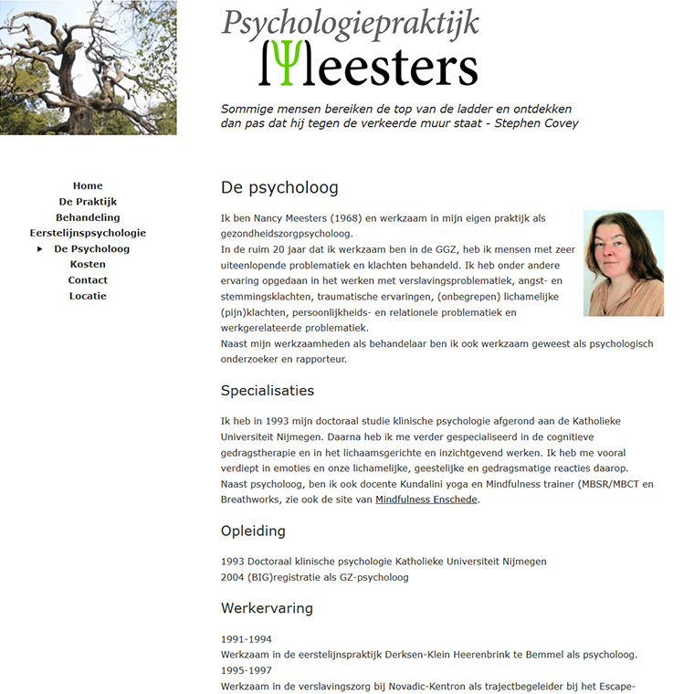 Psychologiepraktijk Meesters